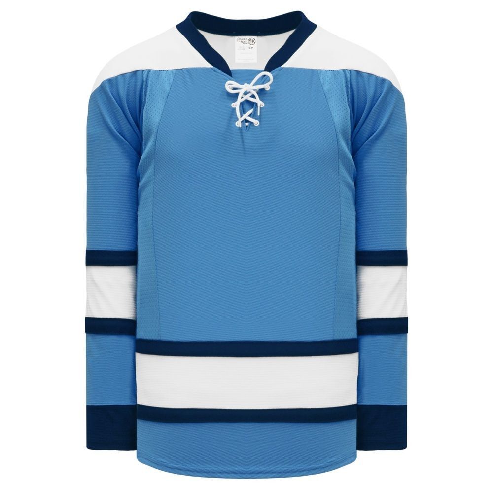 Youth Sky Blue Hockey Jersey, Pittsburgh Penguins Winter Classic Pattern